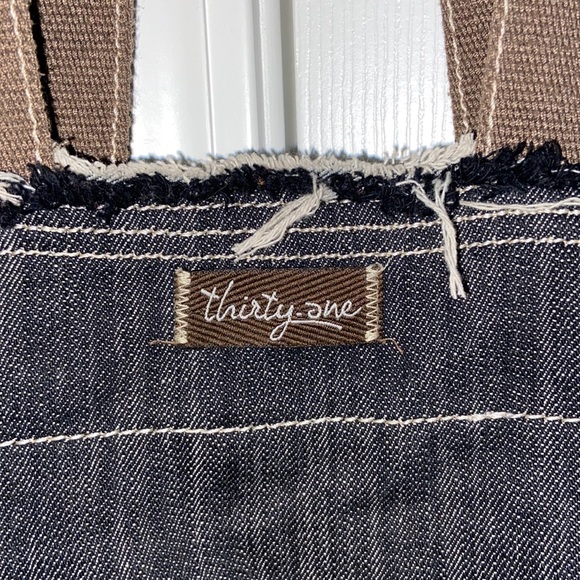 ⭐️Thirty-One Denim Tote - Picture 3 of 7